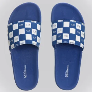 Chinelo Slide Azul Xadrez Renov O melhor conforto de todo o BRASIL!