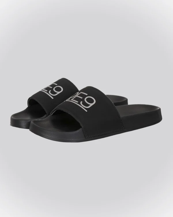 Chinelo Slide Preto/Prata RE9 Renov EVA Leve - Image 3