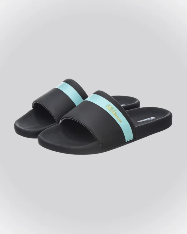 Chinelo Slide Preto Listra Renov - Image 2