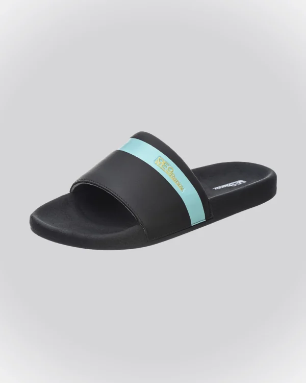 Chinelo Slide Preto Listra Renov - Image 3