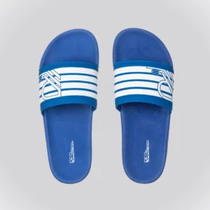 Slide Azul 4Listras Infantil Seja muito autentico