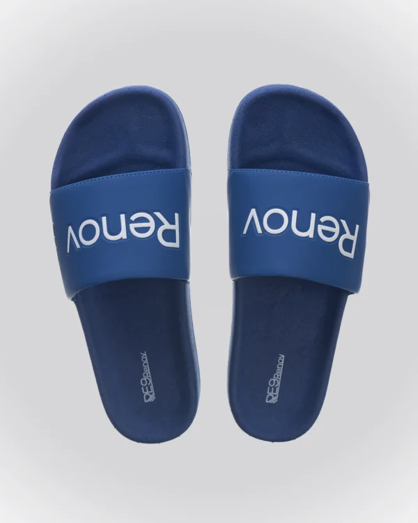 Chinelo Slide Azul Renov seja renov