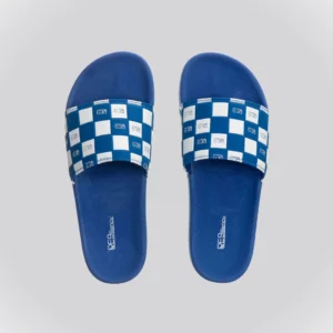 Slide Azul Xadrez Infantil a melhor aventura para a sua criança