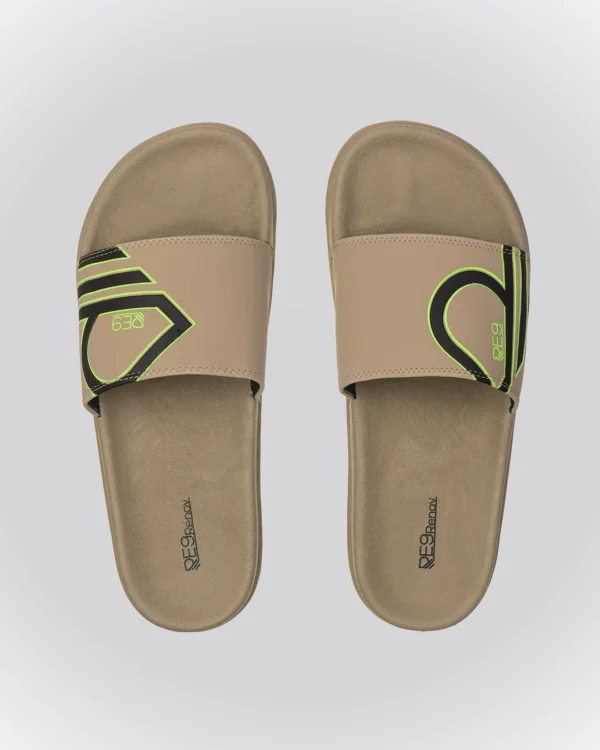 Chinelo Slide Bege R Lateral Renov seja diferente