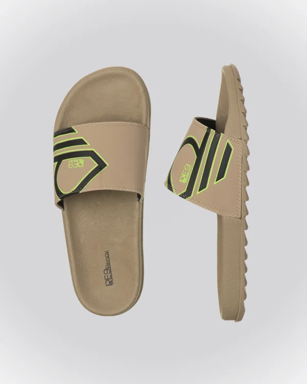 Chinelo Slide Bege R Lateral Renov - Image 2