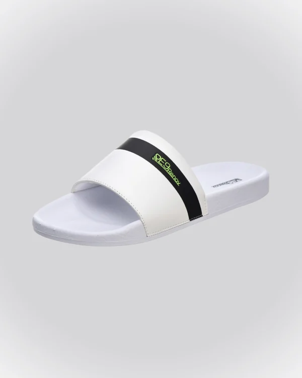 Chinelo Slide Branco Listra Renov - Image 3