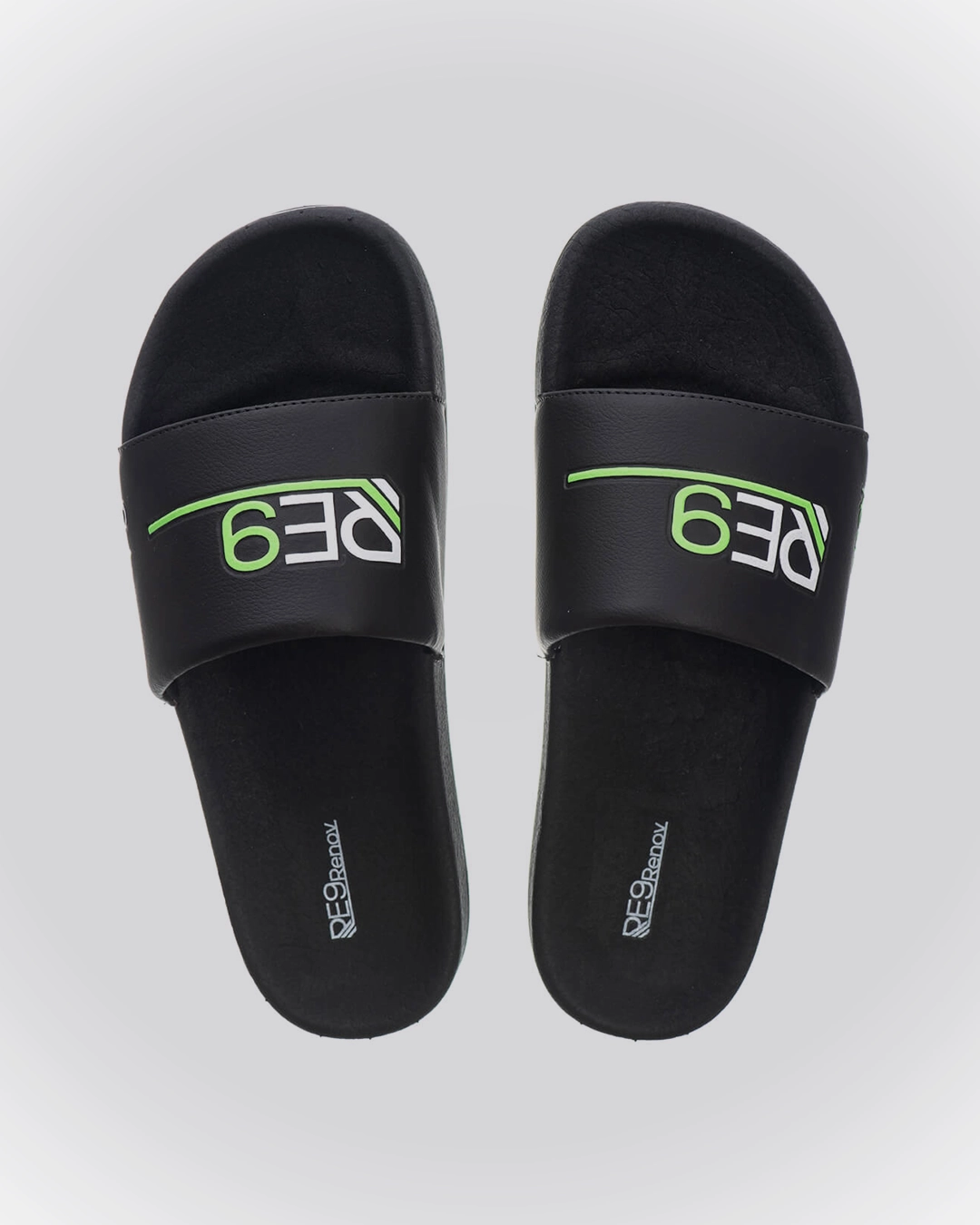 Chinelo Slide Preto RE9 Renov seja re9