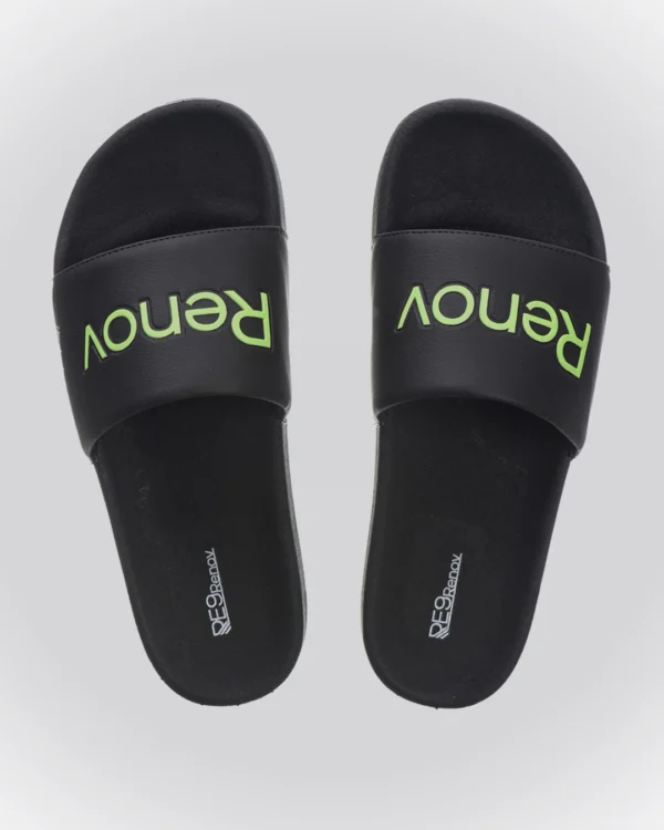 Chinelo Slide Preto Renov seja renov