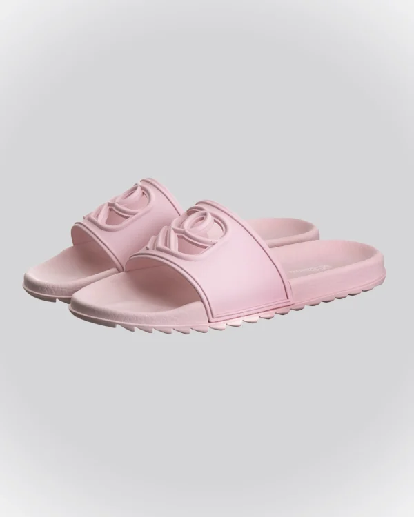 Chinelo Slide Rosa CandyCollor Sandália Renov Logo Gravado Vazado - Image 3