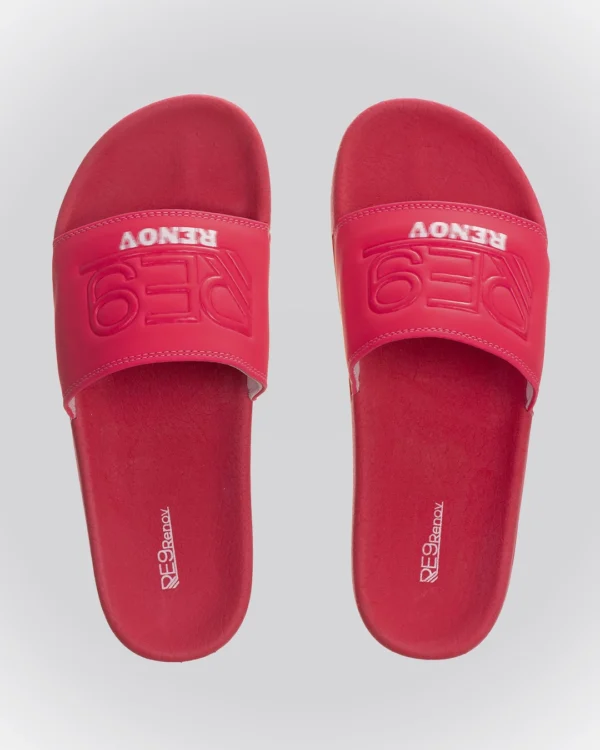 Chinelo Slide Rosa Relevo Renov o melhor conforto.