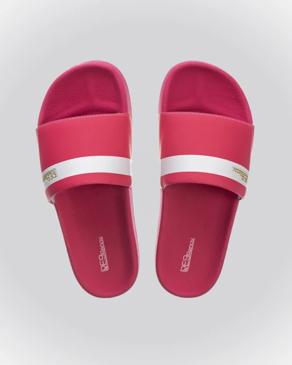 Chinelo Slide Rosa Listra Renov Audacia mas sem abandonar o conforto