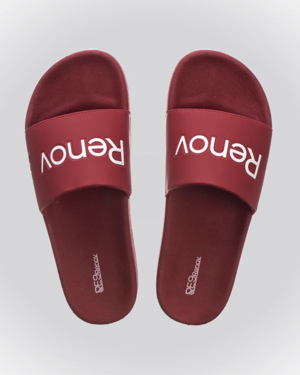 Chinelo Slide Vermelho Renov seja renov