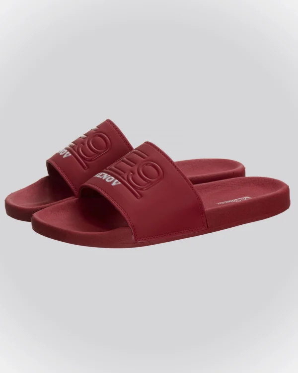 Chinelo Slide Vermelho RE9 Relevo Renov - Image 3