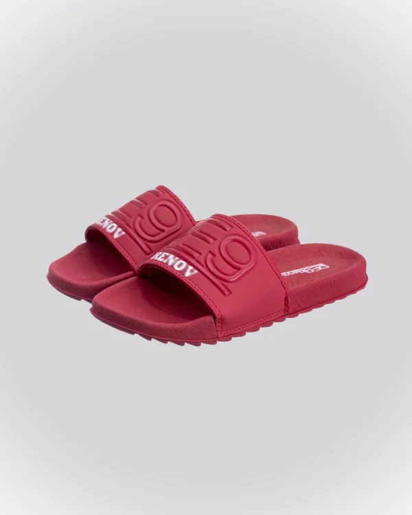 Chinelo Slide Vermelho RE9 Relevo Infantil - Image 3